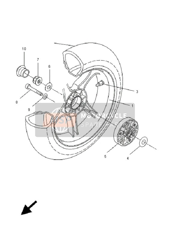 Ruota posteriore